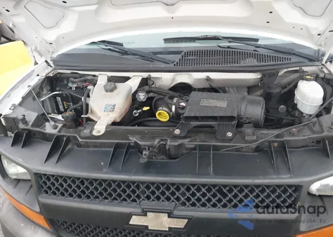 2012 Chevrolet Express 2500 Work Van from USA, damaged, VIN 1GCWGFBG9C1129100